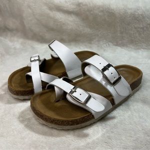 Steve Madden Little Girl Sandals - White - 11Y